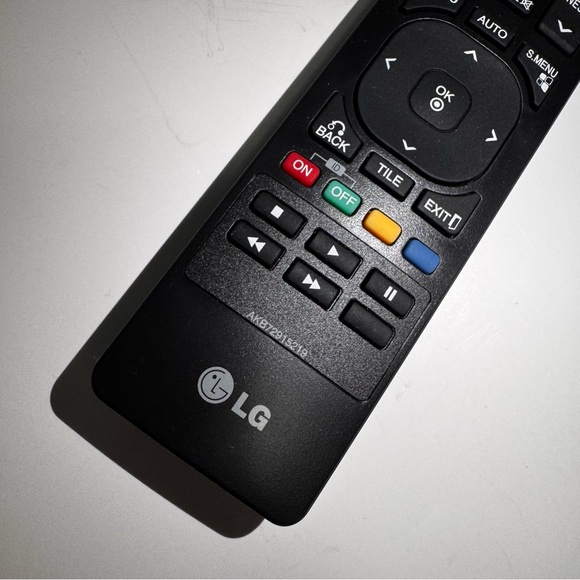 LG Black Remote Control - Picture 3 of 3